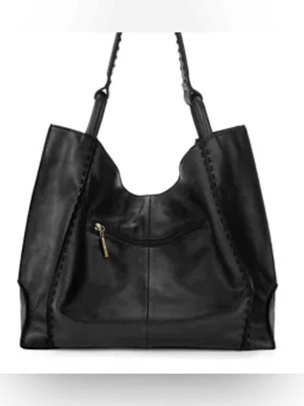 The Sak Large Feliz Tote black leather bag